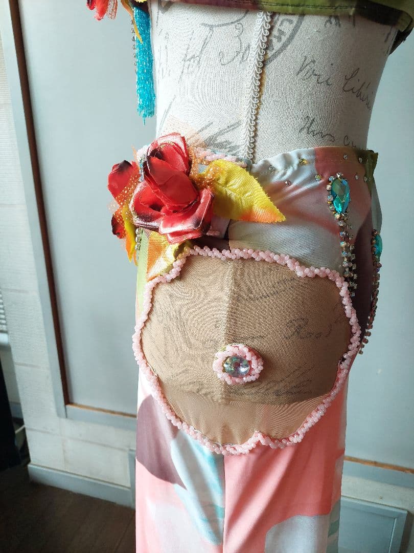 ベリーダンス衣装トロピカル