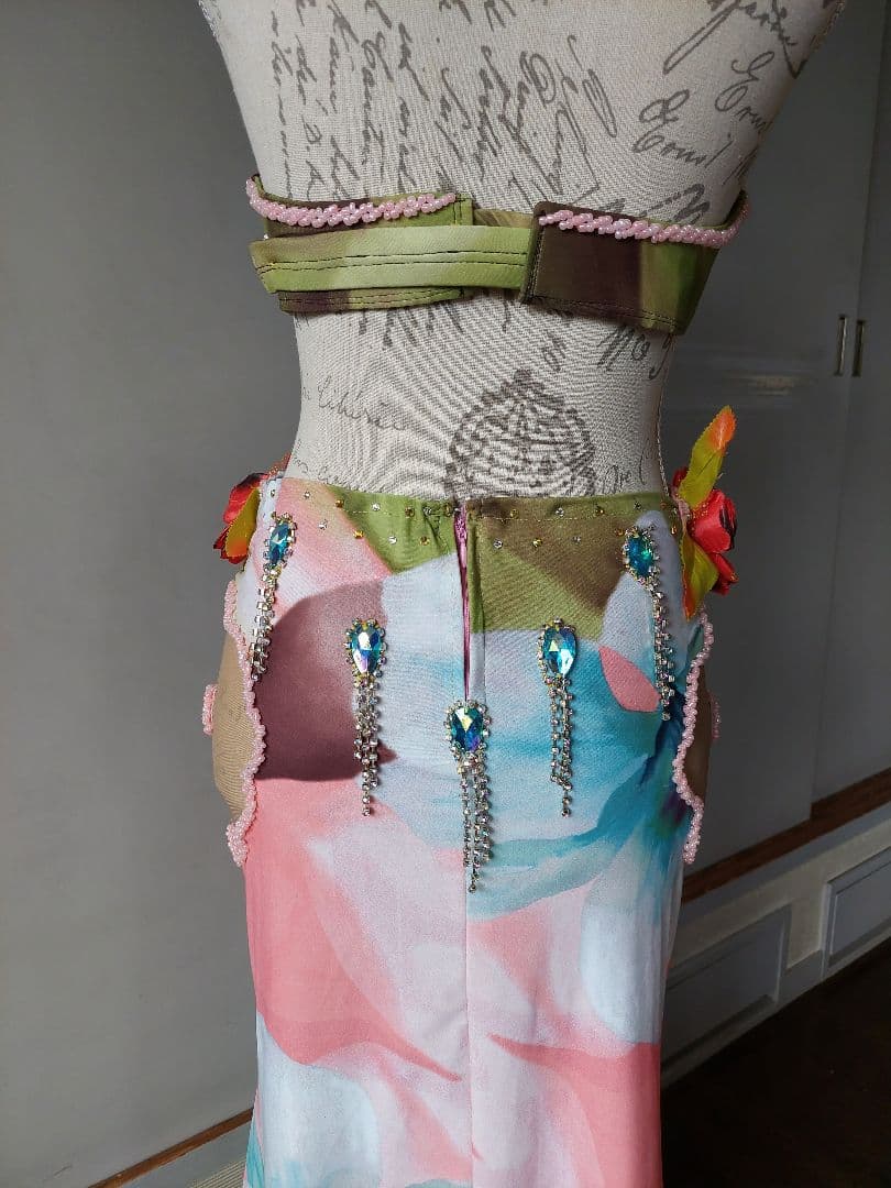 ベリーダンス衣装トロピカル