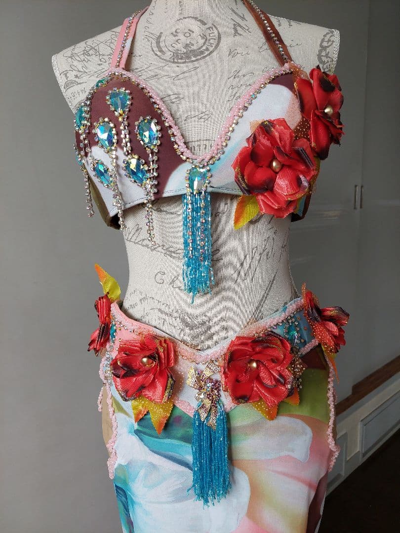 ベリーダンス衣装トロピカル