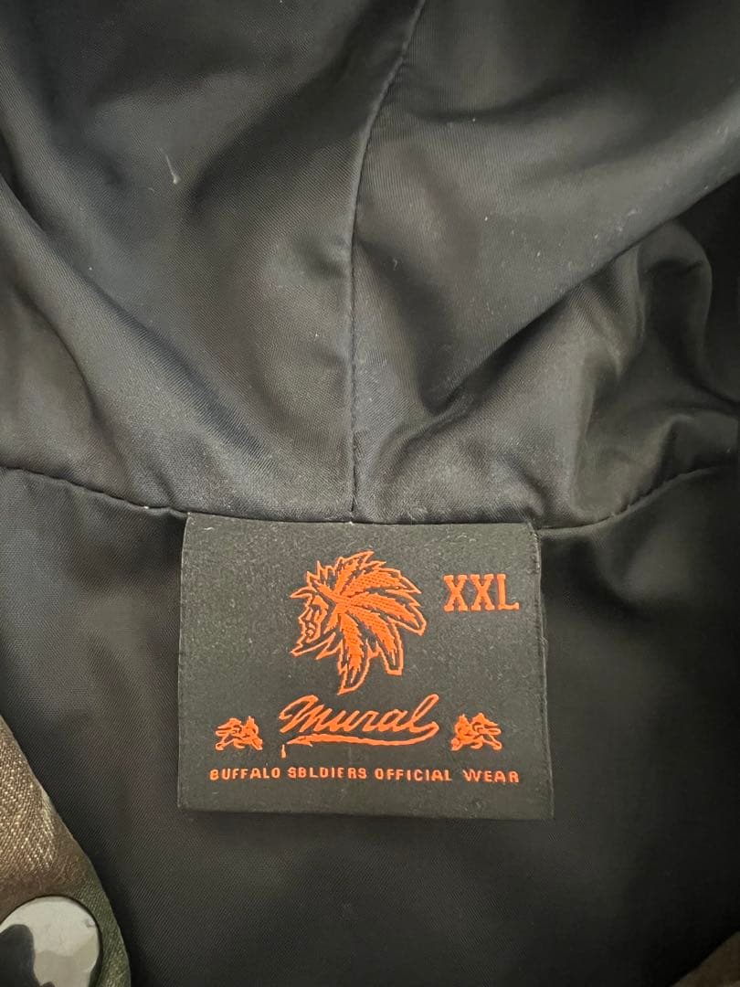 MURAL（ミューラル）迷彩ジャケット カモフラ XXL