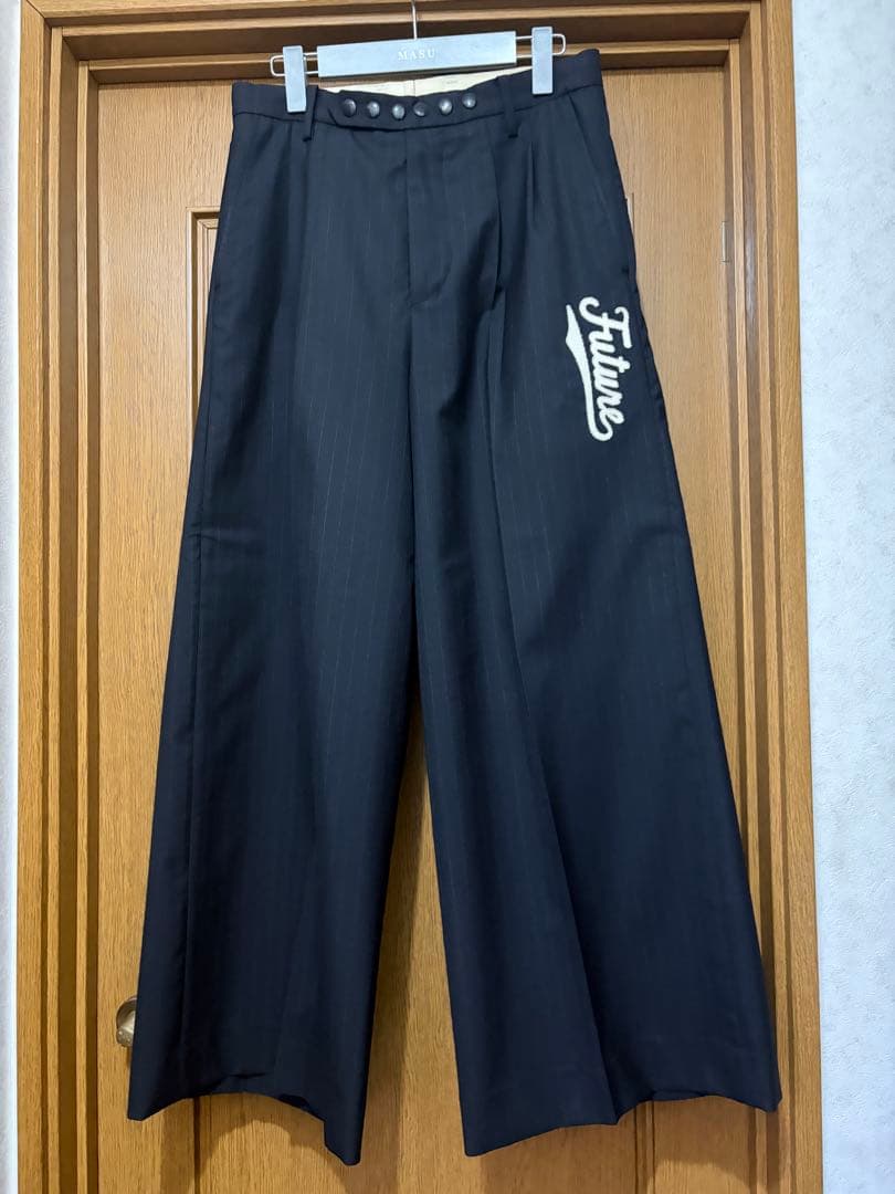 パンツ masu 22aw future trousers