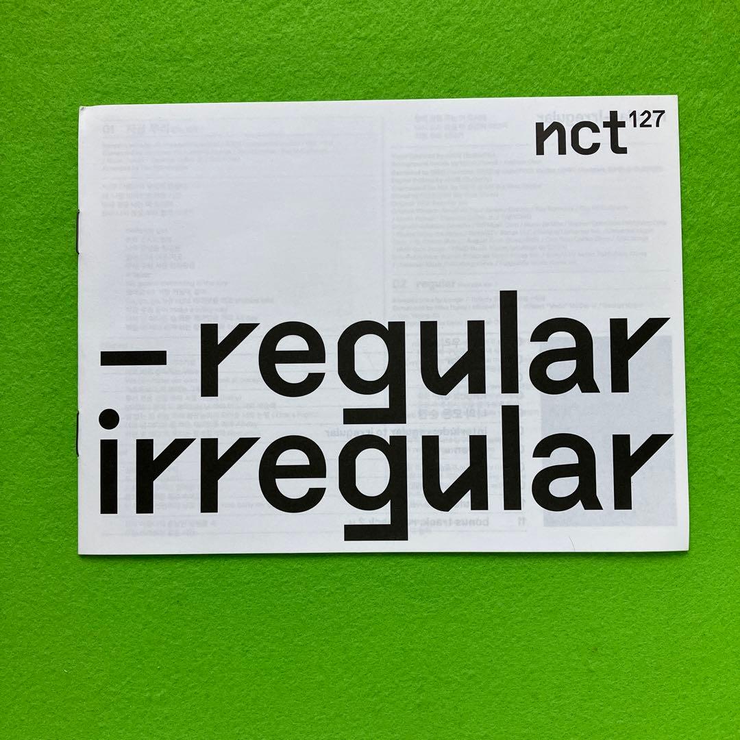 まとめ購入確認用500■NCT127『Regular irregular』