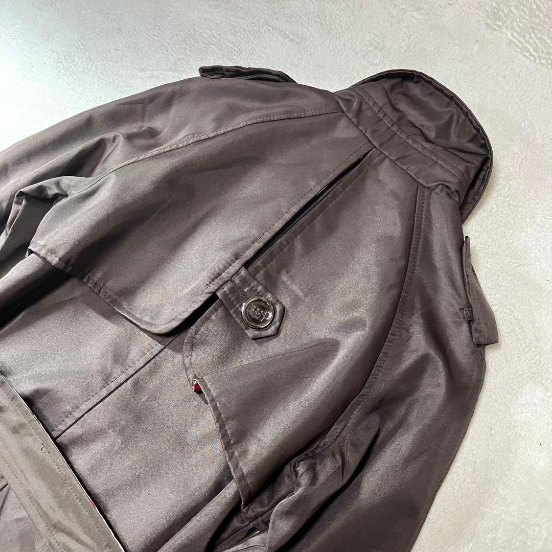 バーバリーロンドン　現行　トレンチコート　裏ノバチェック　ベルト　綿96%