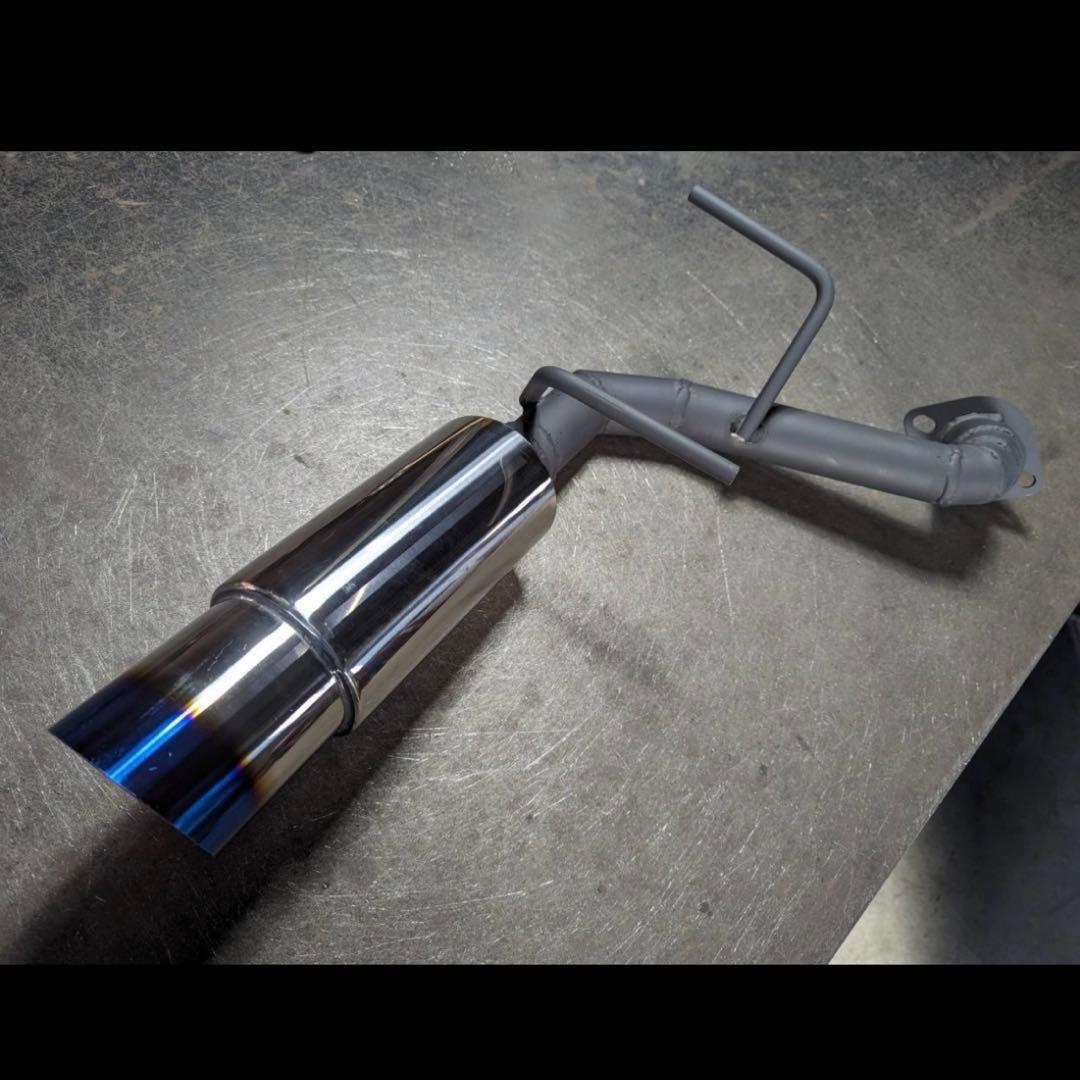 GR86 ZN8 リアピースストレートマフラー 左出し