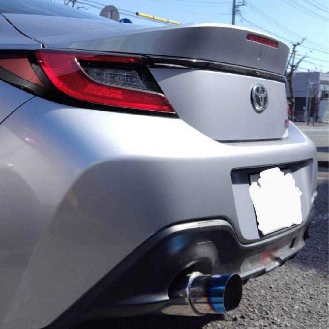 GR86 ZN8 リアピースストレートマフラー 左出し