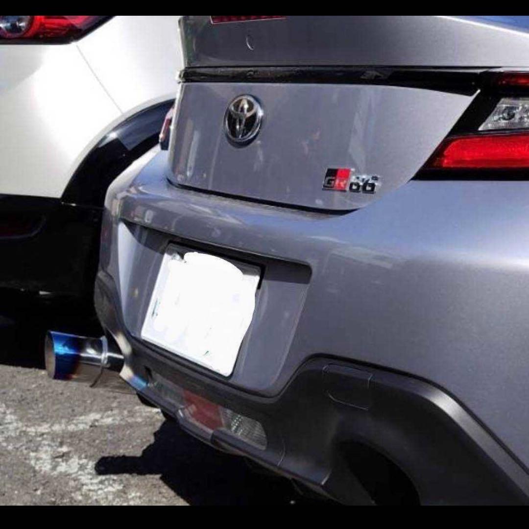 GR86 ZN8 リアピースストレートマフラー 左出し