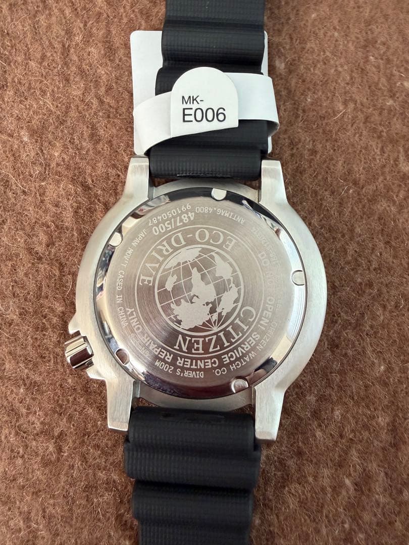 シチズンプロマスター限定500個スヌーピーコラボモデル　新品未使用品