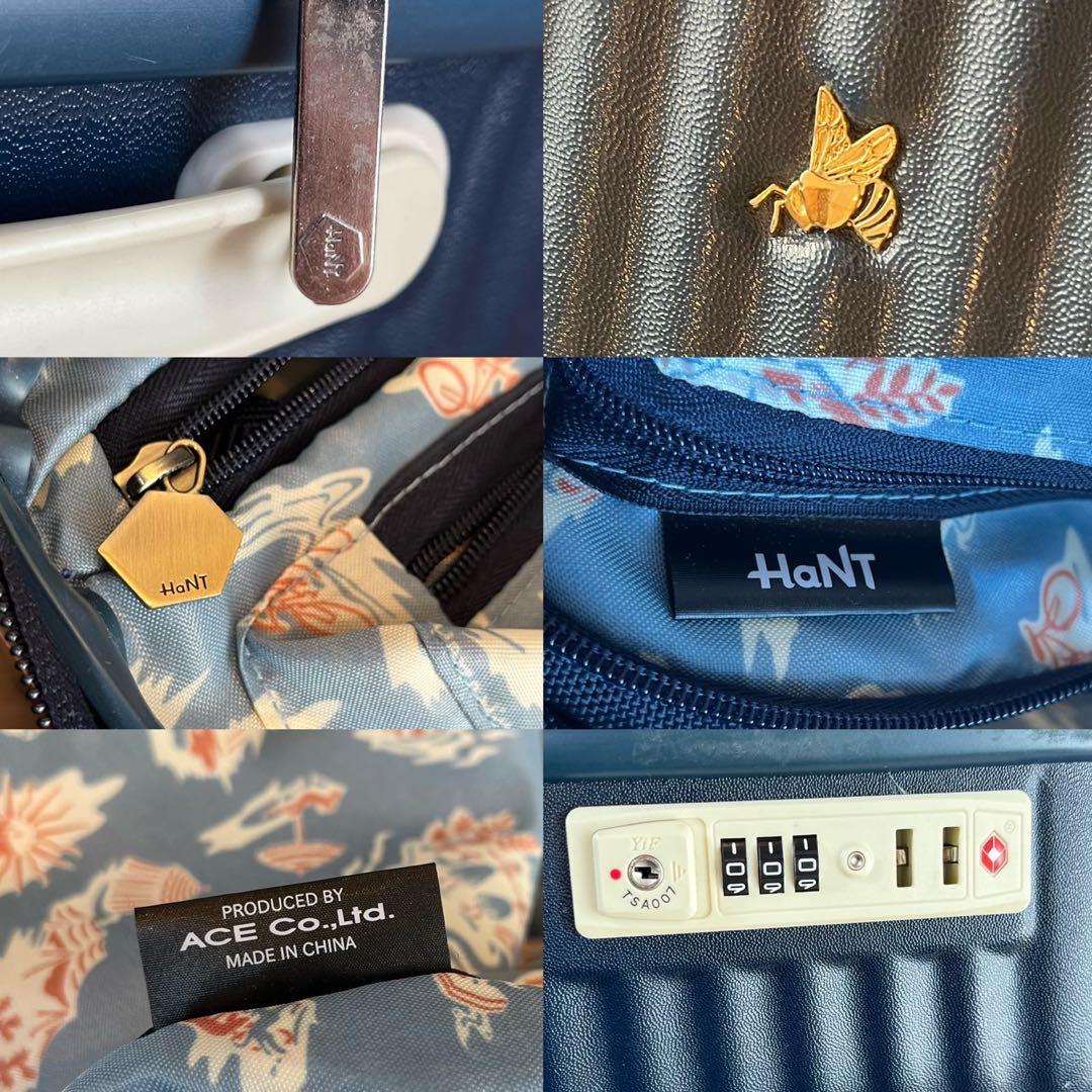 HaNT mine スーツケース 33L 機内持込可能 4輪 ACE ハント
