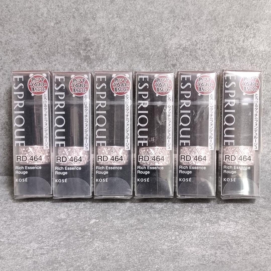 新品 RD464 6本 コーセー エスプリーク リッチフォンデュルージュ 4g