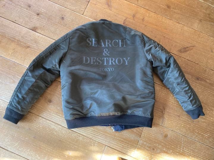 再値下げ！ROUGH AND RUGGED リバーシブル MA-1 ジャケット