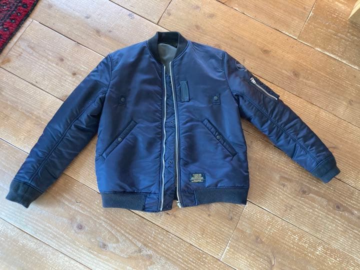 再値下げ！ROUGH AND RUGGED リバーシブル MA-1 ジャケット