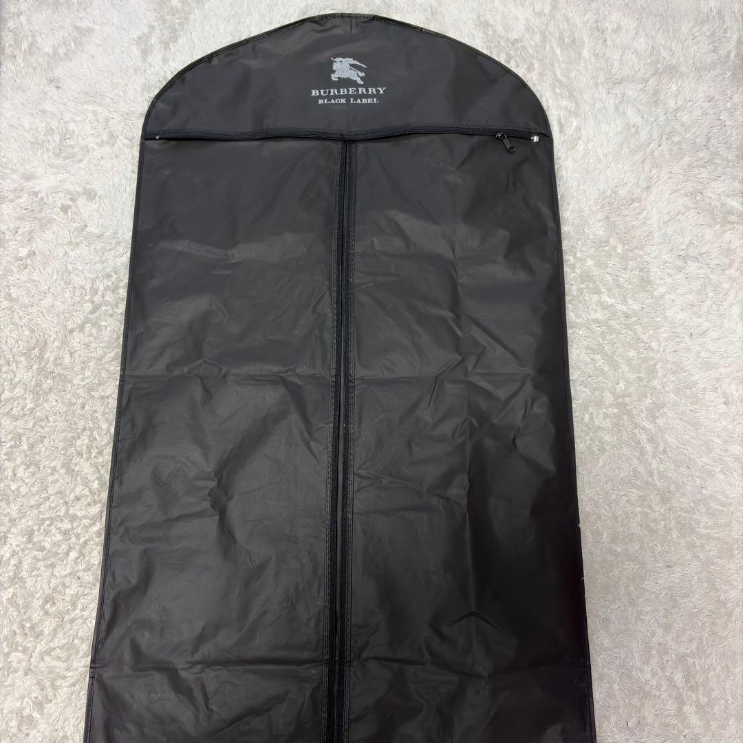 未使用品✨バーバリーブラックレーベル✨トレンチコート ヘリンボーン 黒 M