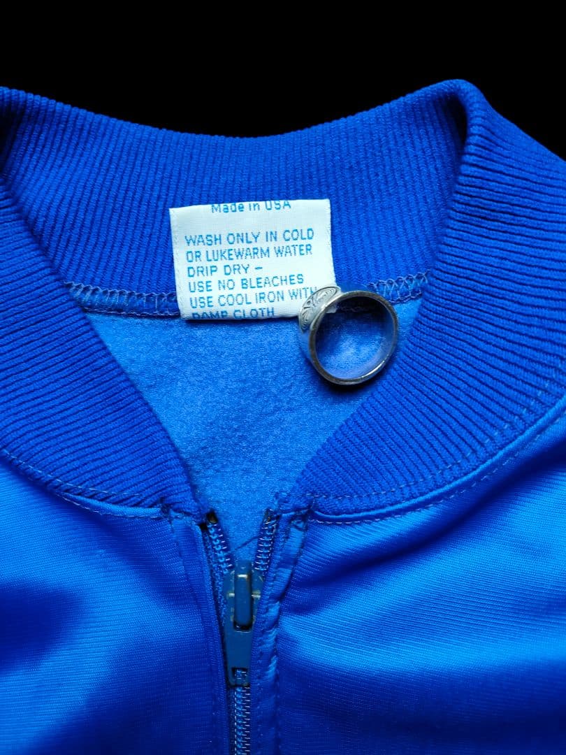 adidas ATP 80s USA製 トラックジャケット L ロイヤルブルー