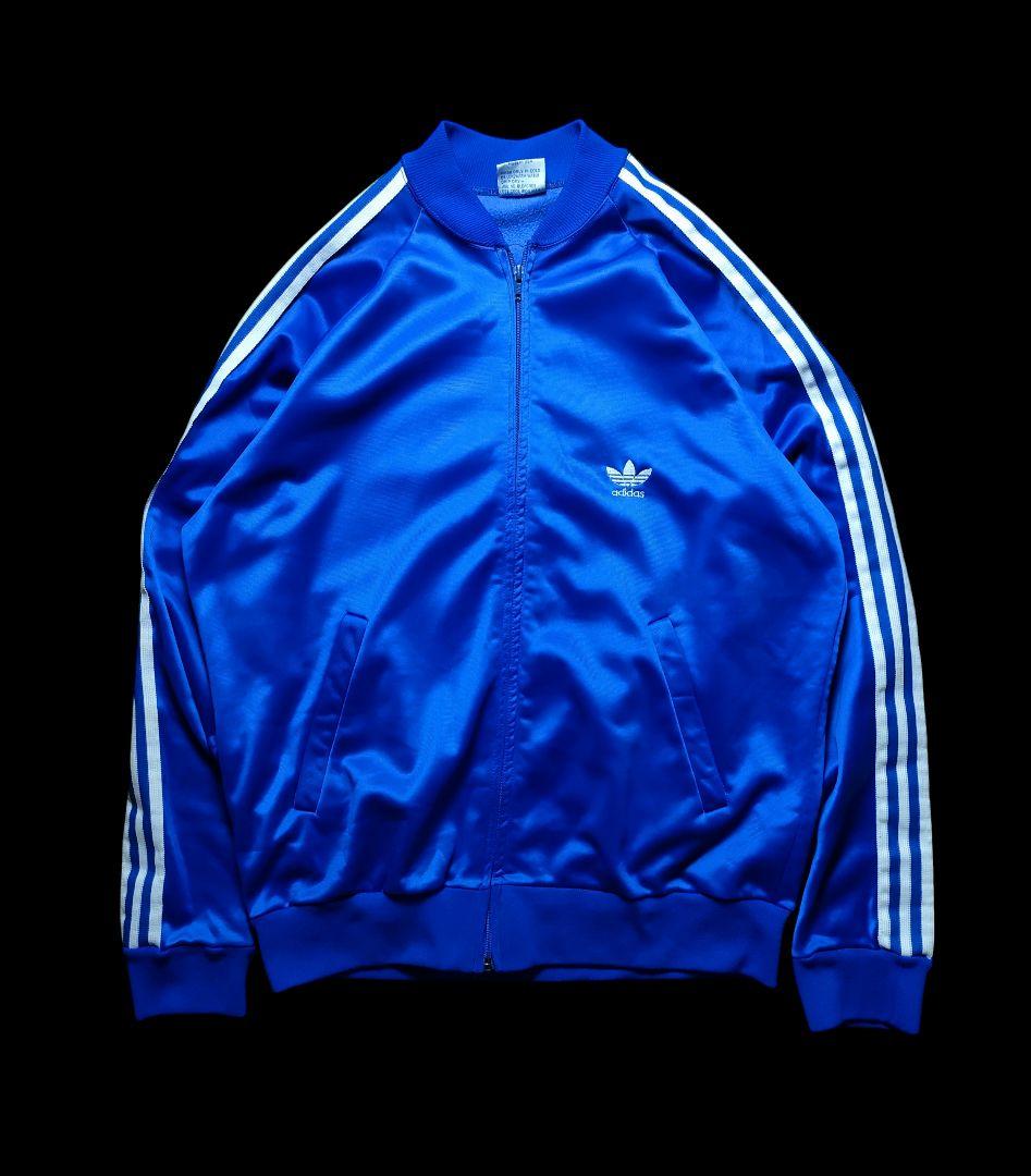 adidas ATP 80s USA製 トラックジャケット L ロイヤルブルー