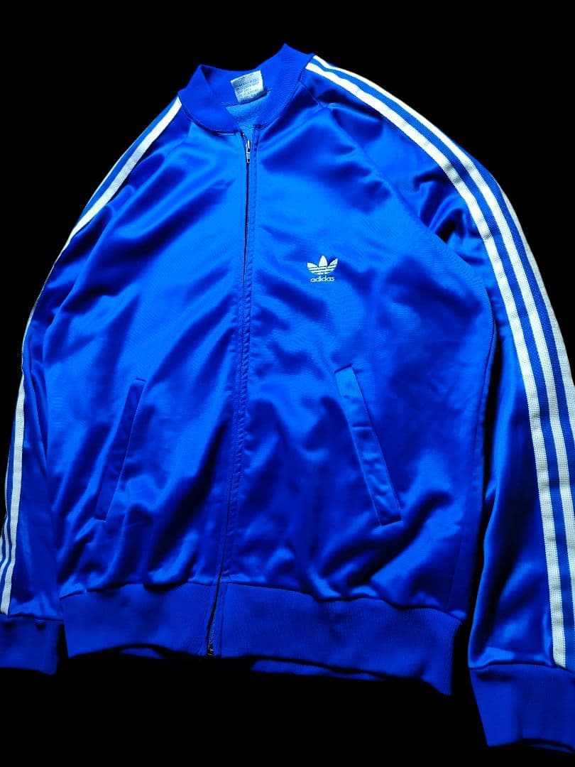adidas ATP 80s USA製 トラックジャケット L ロイヤルブルー