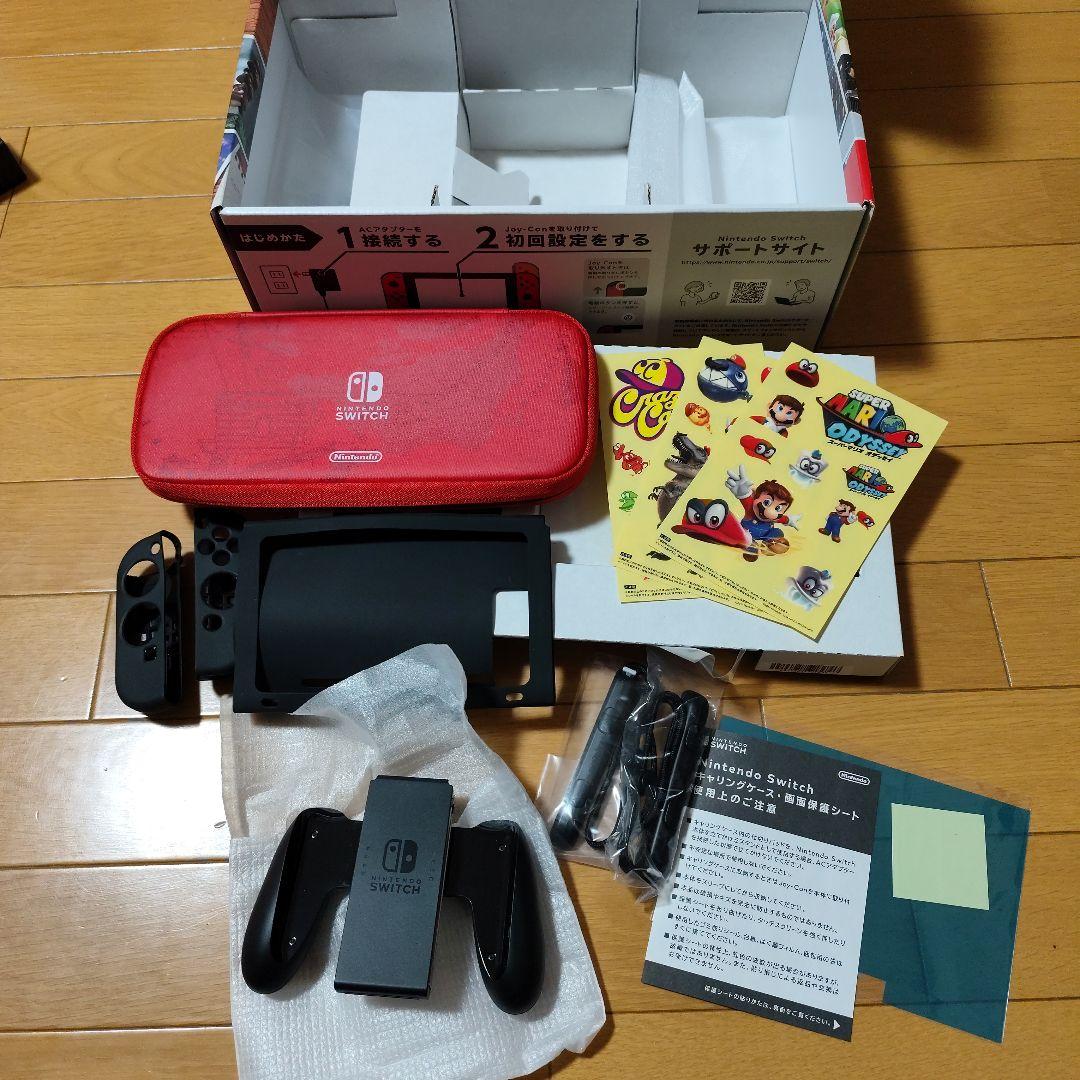 完動品‼️NintendoSwitchスーパーマリオオデッセイセットアダプター付