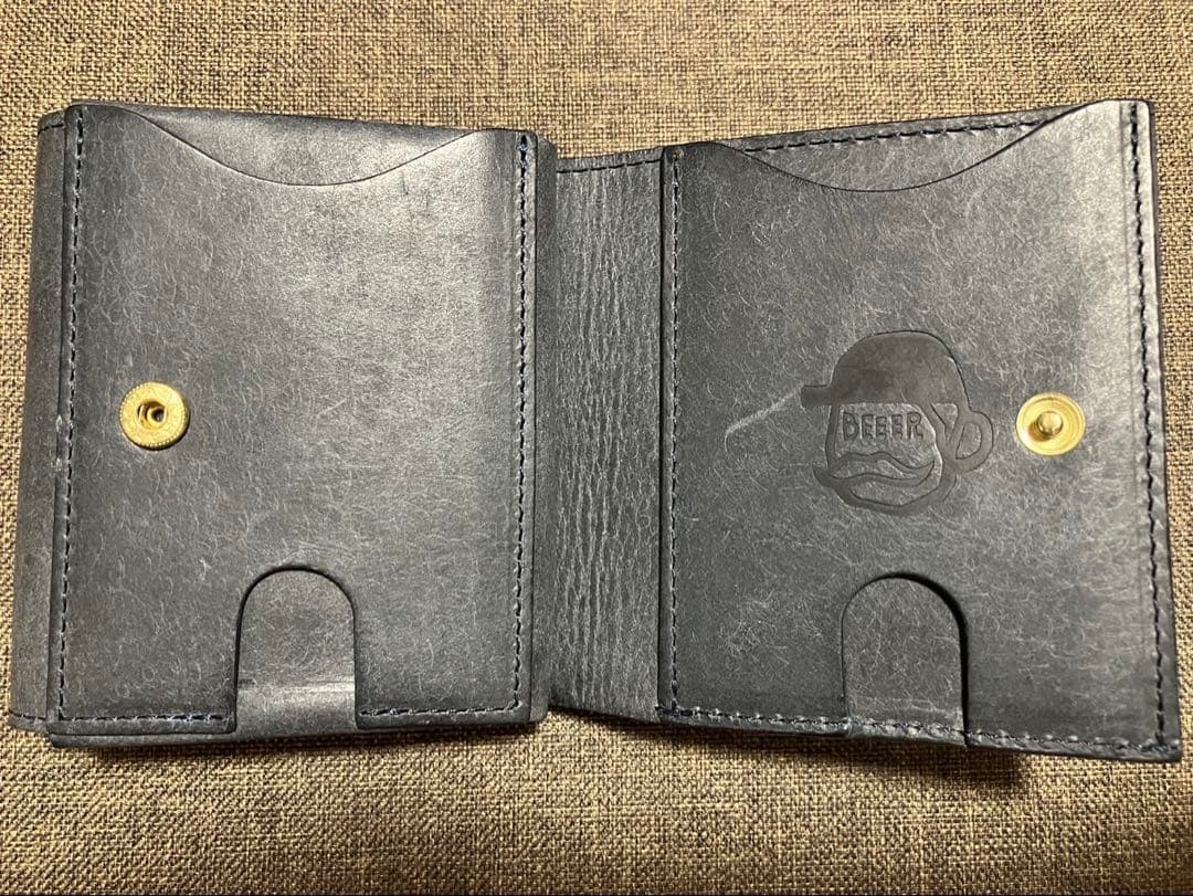【BEER BELLY】HATCH BACK レザー　二つ折財布