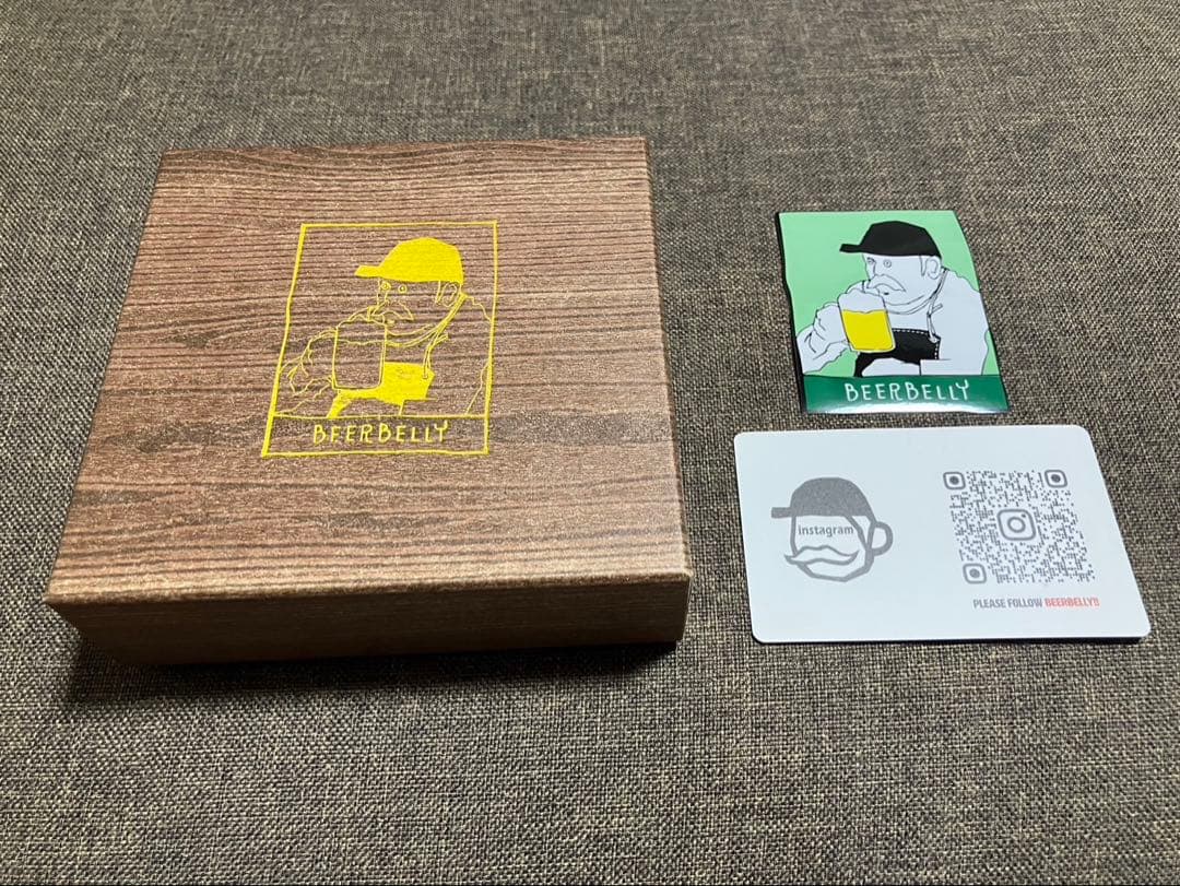 【BEER BELLY】HATCH BACK レザー　二つ折財布