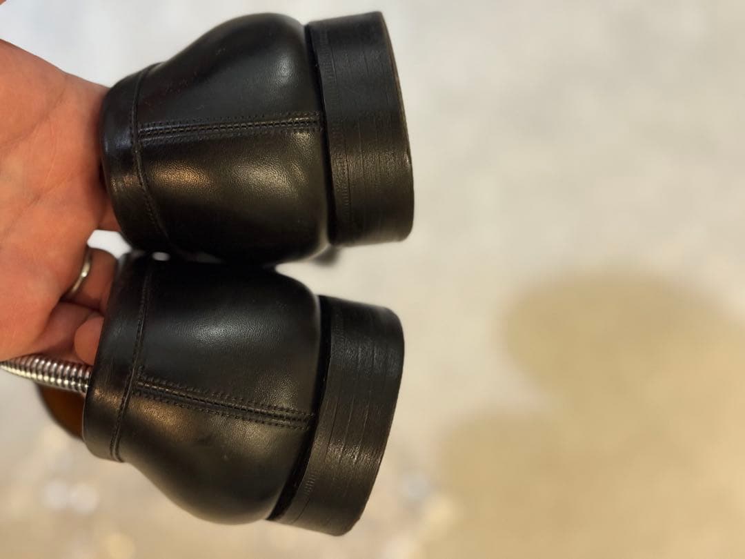 J.M. WESTON 180 ローファー ボックスカーフ 旧ロゴ 7F ワイド