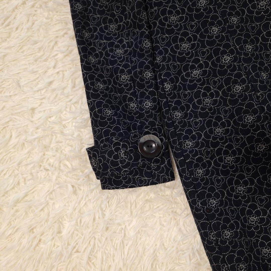 美品✨️TOCCA トッカ 花柄ロングコート 総刺繍 アウター 総柄 ボタン