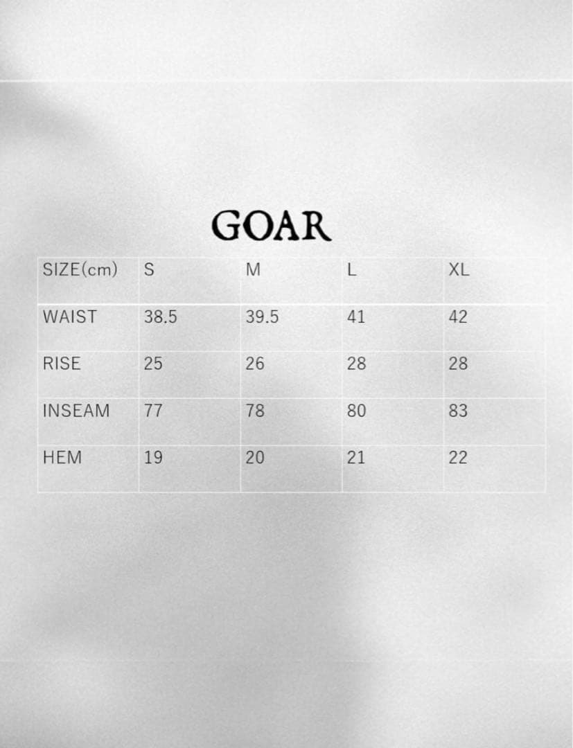 あ*様 GOAR STRAPPED STRAIGHT OIL PANTS