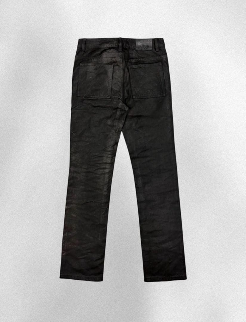 あ*様 GOAR STRAPPED STRAIGHT OIL PANTS