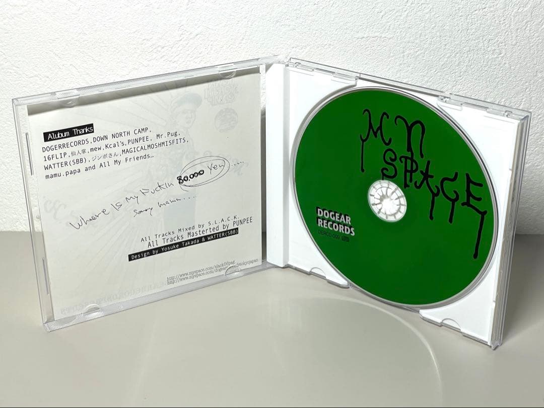 廃盤 美品 CD S.L.A.C.K. / my space 即日配送