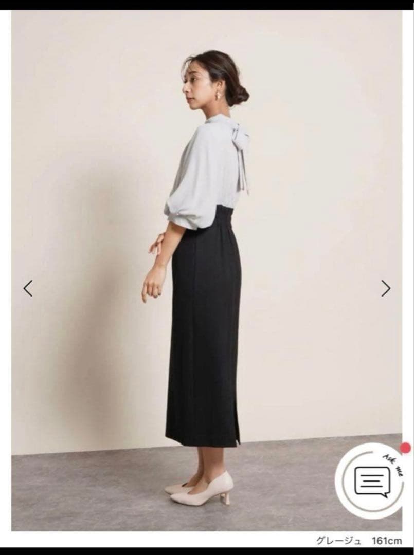 今期新品　ヤマダヤ　バックリボンワンピース　バイカラー　ドッキングワンピース