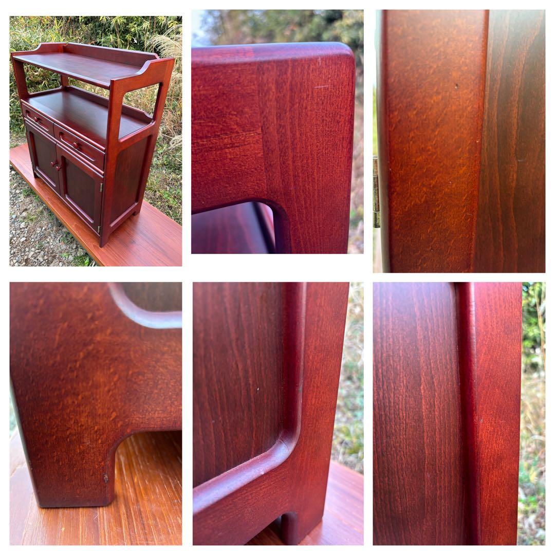 karimoku カリモク TEL/FAX台　飾り棚　キャビネット