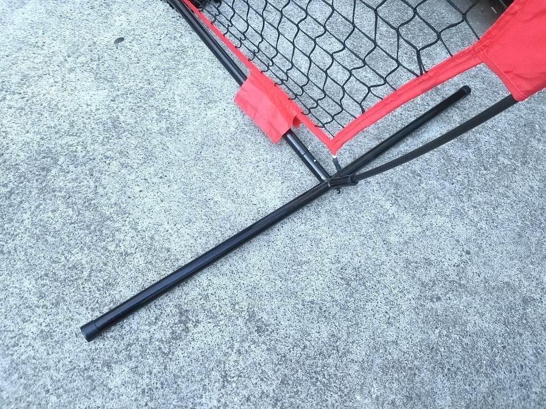 バッティングネット 大型 ティー付き ティーバッティング 野球 練習器具 ◇