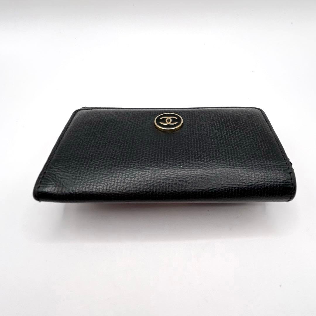 CHANEL シャネル キーケース 6連 ココマーク ロゴ ブラック レザー