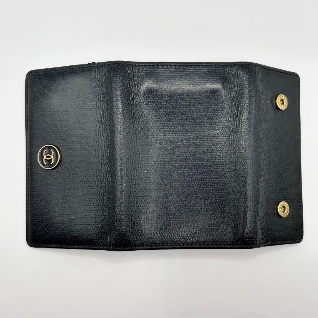 CHANEL シャネル キーケース 6連 ココマーク ロゴ ブラック レザー