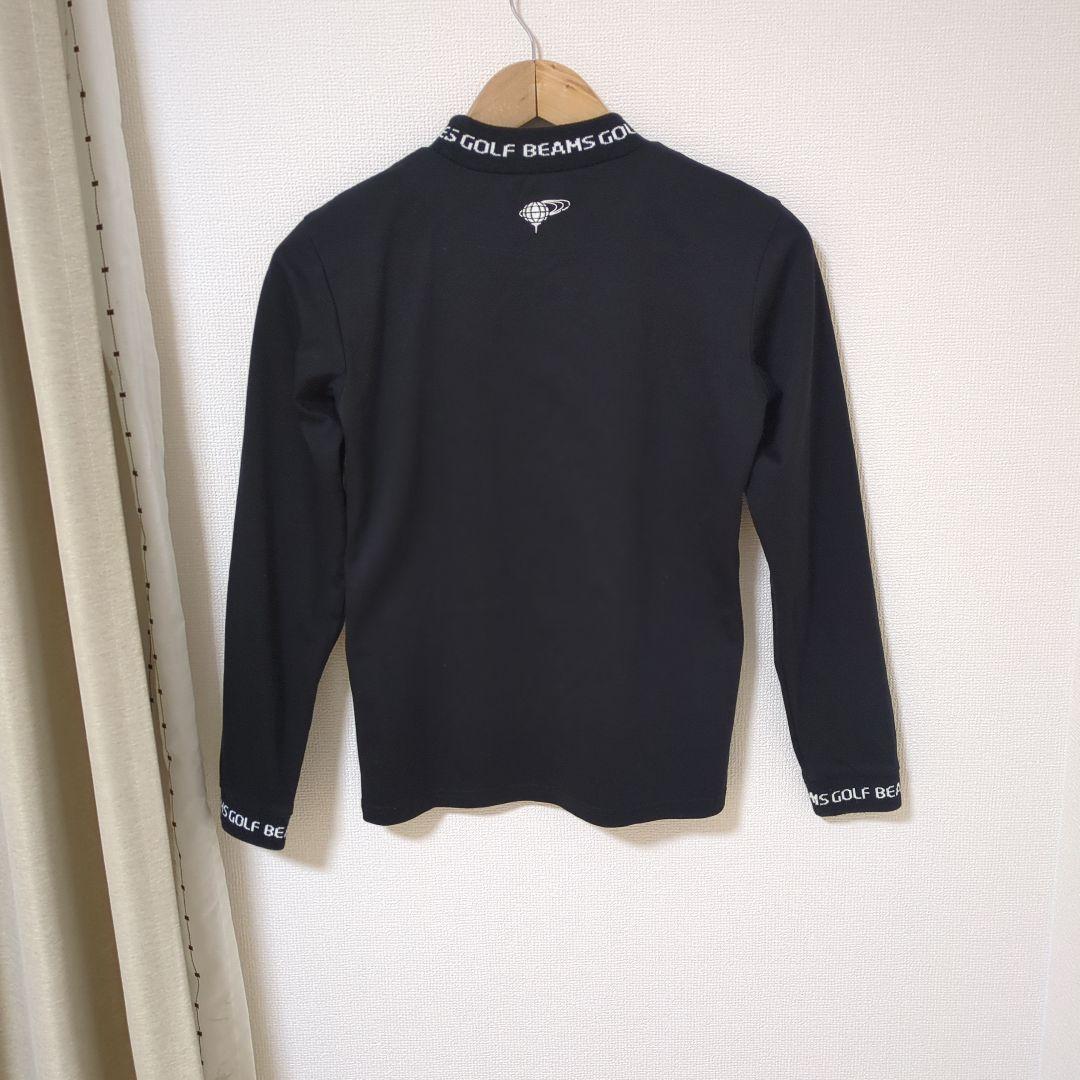 ★美品★BEAMS　GOLFリブ ロングスリーブモックネック　サイズ　M