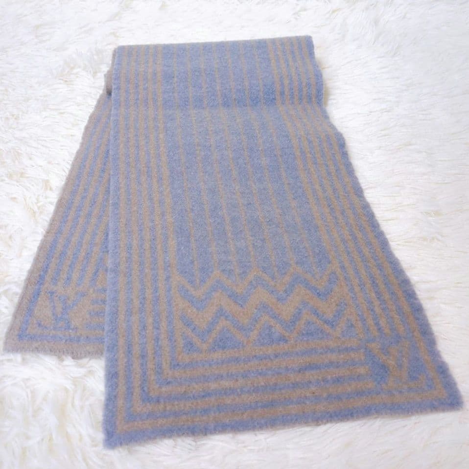 LOUISVUITTON ストライプ マフラー