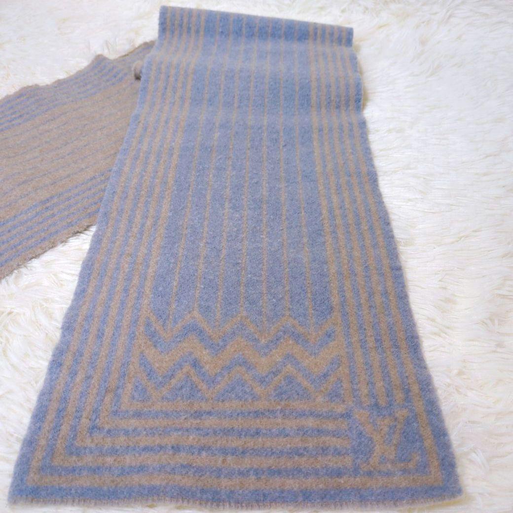 LOUISVUITTON ストライプ マフラー