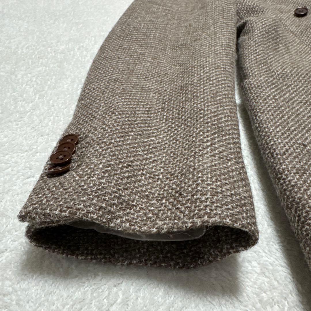 極美品 ユニバーサルランゲージ テーラードジャケット XL ツイード カノニコ