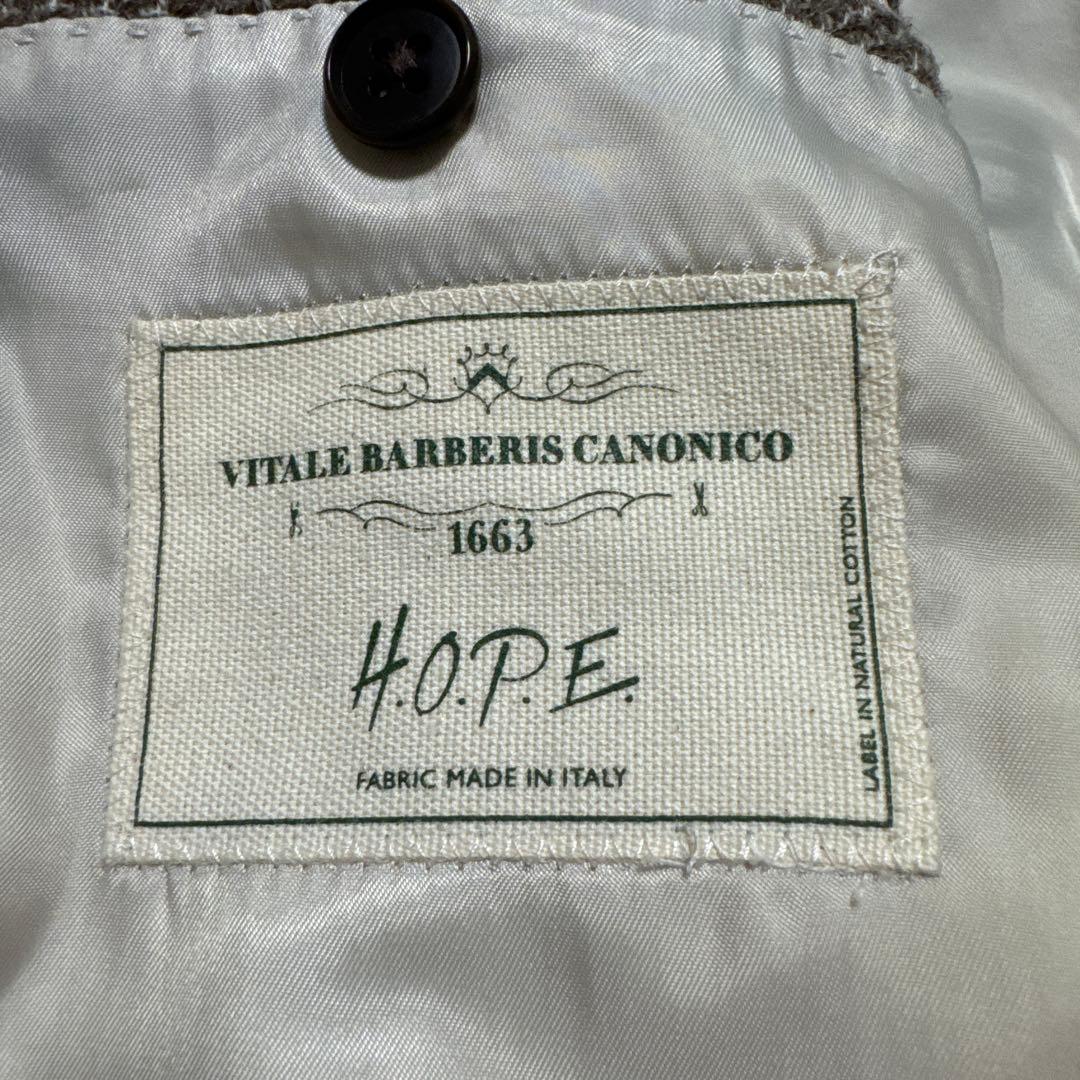 極美品 ユニバーサルランゲージ テーラードジャケット XL ツイード カノニコ