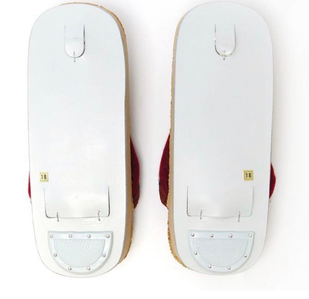 豆千代モダン　アンティーク　畳表　草履 昭和レトロ