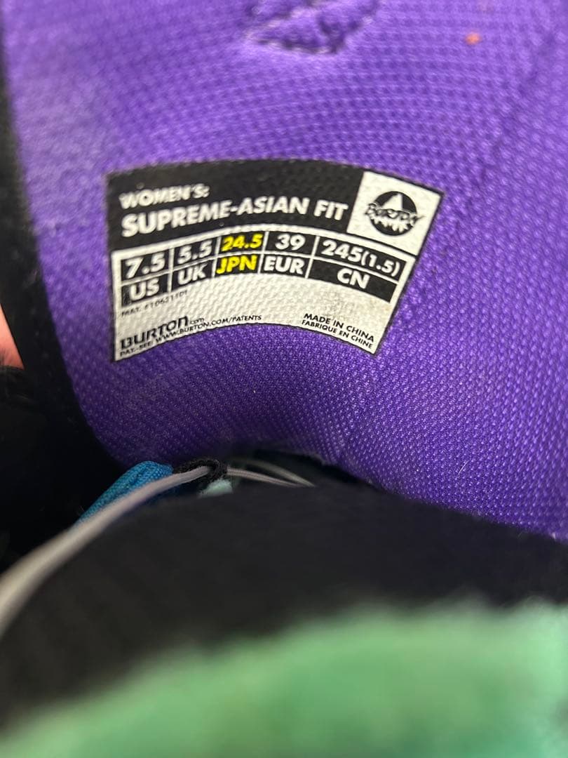 スノーボード BURTON supreme 24.5cm