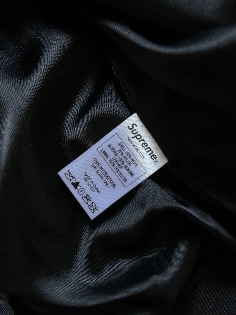 ジャケット・アウター Supreme 15AW Wool Varsity Crew Jacket