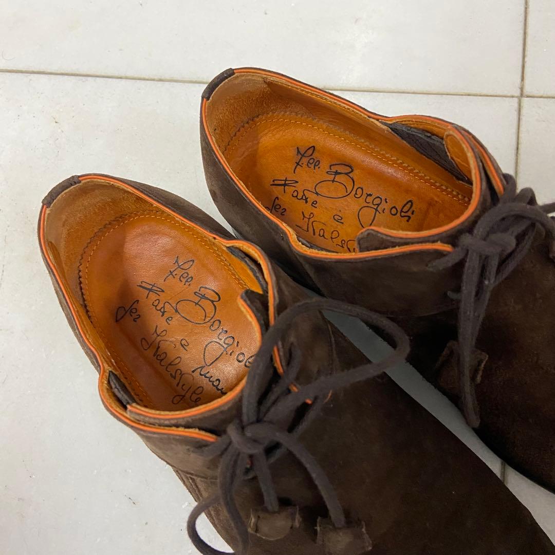 BORGIOLI ボルジオリ　スエード　表記UK6