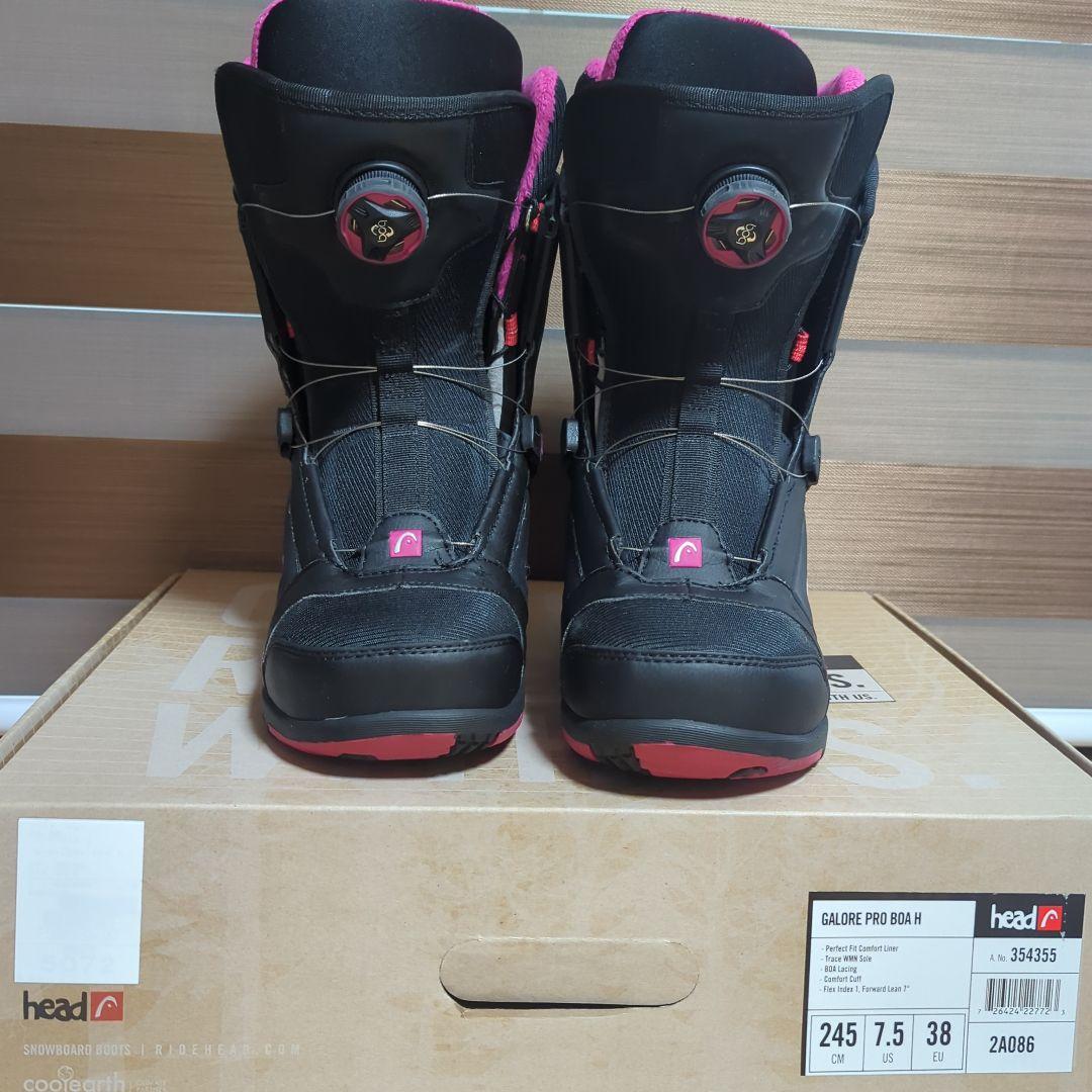 ヘッド スノーボードブーツ BOA 24.5ｃｍ