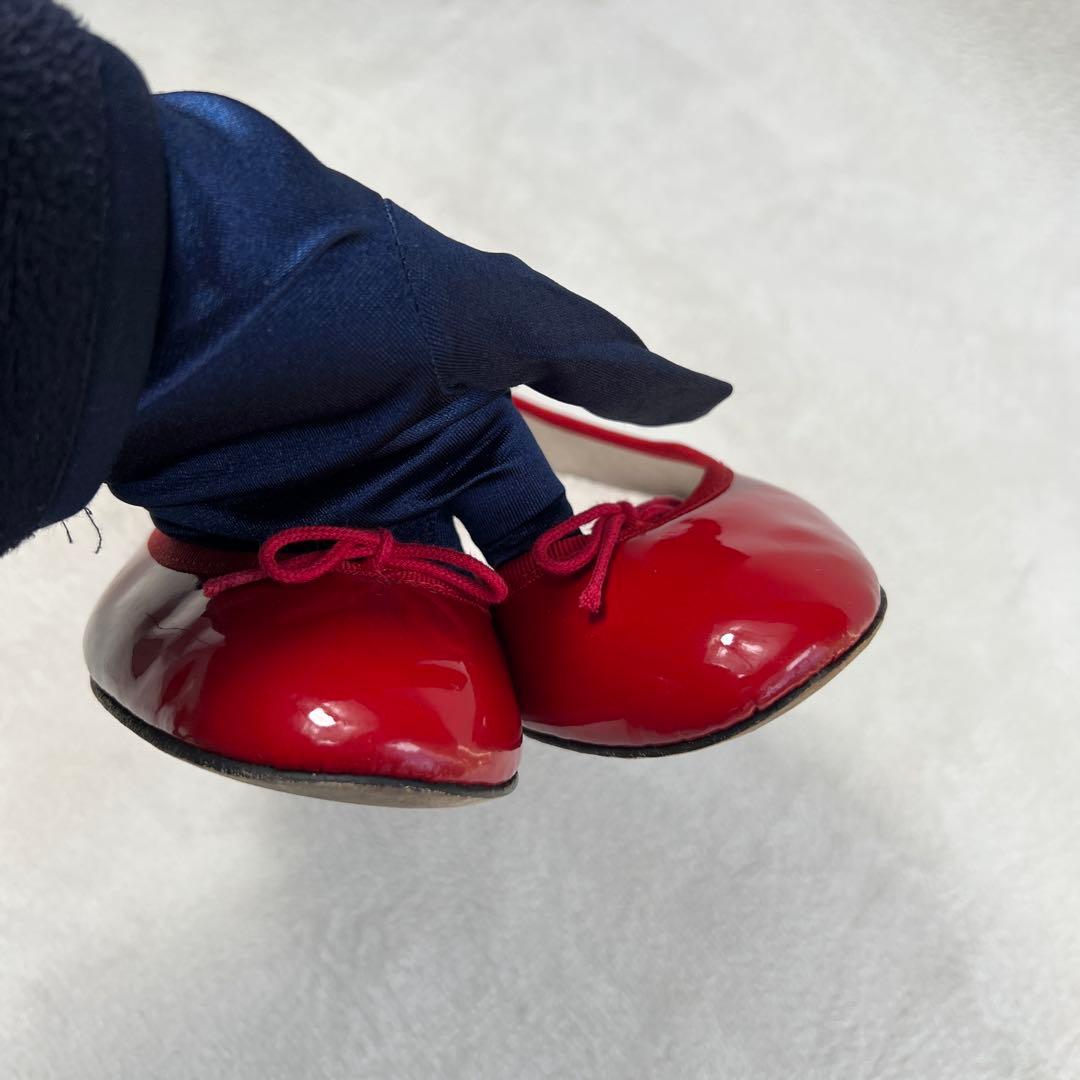 【美品】Repetto レペット バレエシューズ 赤 エナメル 39