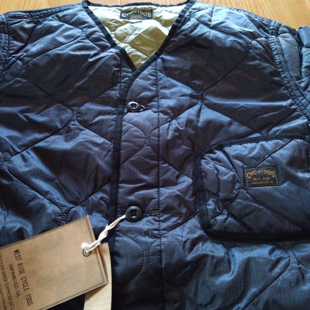 新品未使用　WESTRIDE CYCLETOGS キルティングジャケット