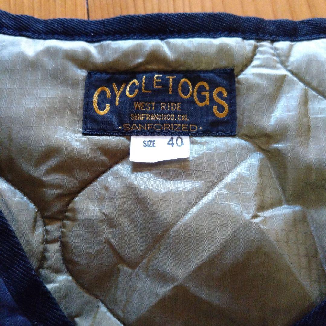 新品未使用　WESTRIDE CYCLETOGS キルティングジャケット