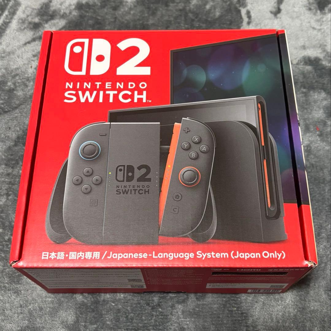 Switch2 新品 本体 付属品全完備