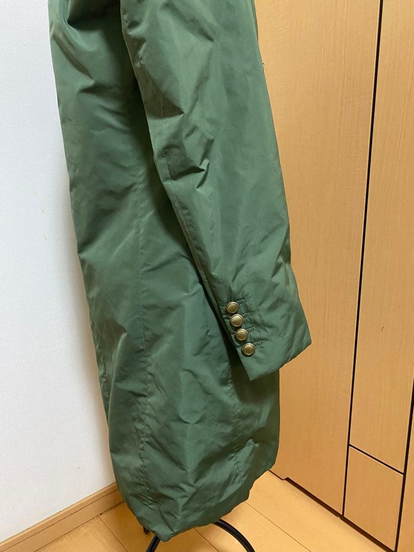 お値下げ ブルネロクチネリ 撥水性 ポリエステル シルク スプリングコート 38