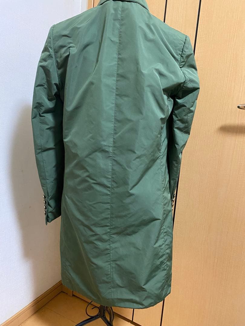 お値下げ ブルネロクチネリ 撥水性 ポリエステル シルク スプリングコート 38