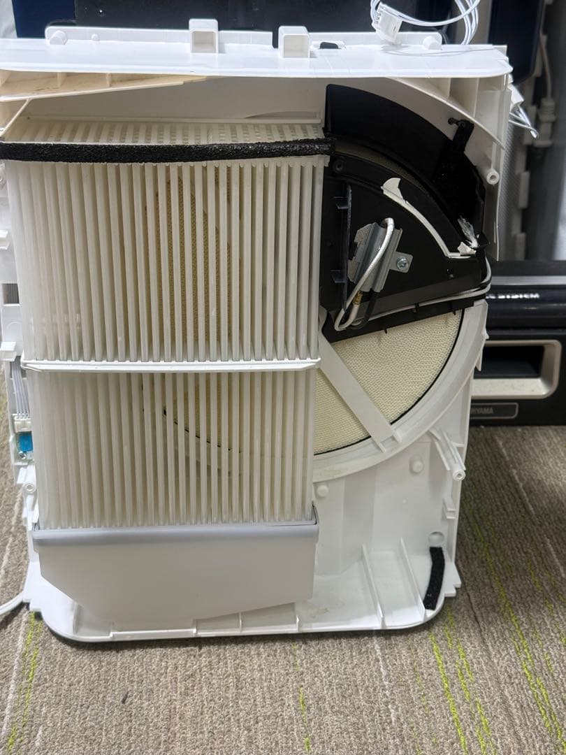 【美品】アイリスオーヤマ サーキュレーター 衣類乾燥除湿機 IJD-I50-WH