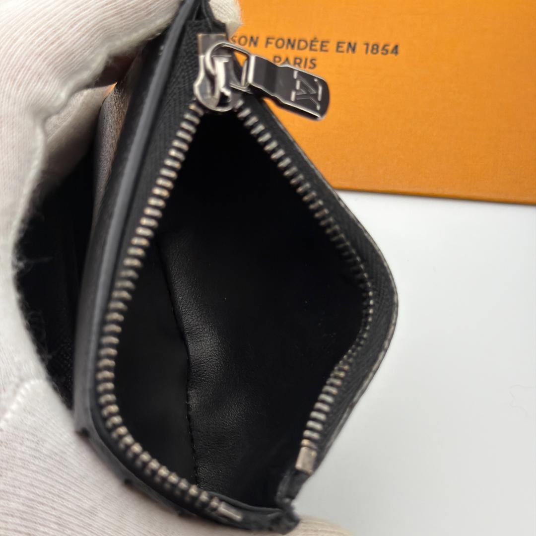 【美品】ルイヴィトン モノグラム エクリプス チェーン コンパクト ウォレット